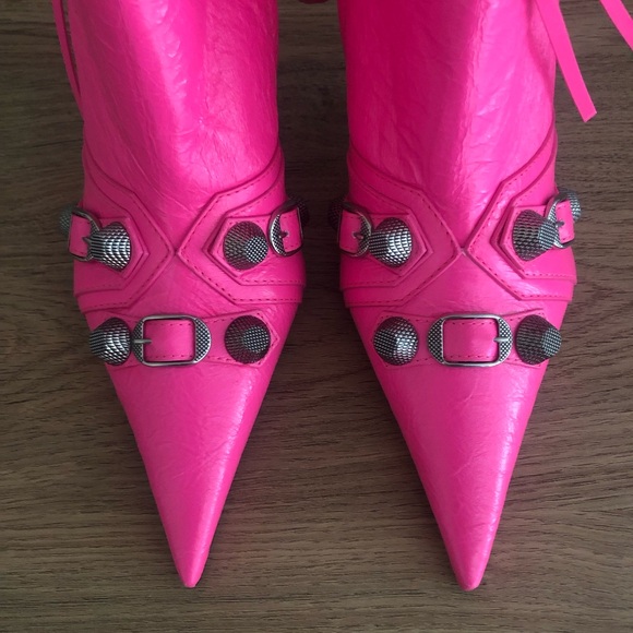 NIB $1795 Balenciaga Cagole Pointed Toe Bootie, 10US / 40EU! - Picture 8 of 15